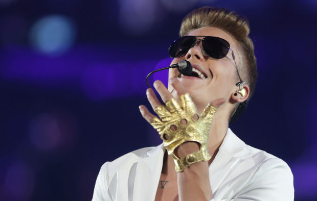 Justin Bieber on tour